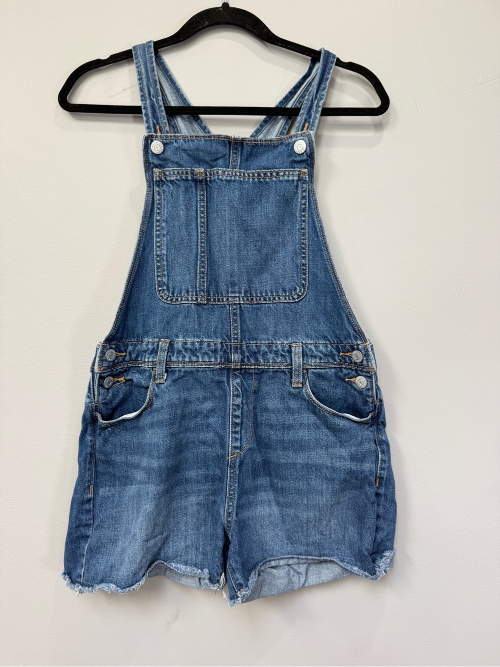 Old Navy Denim Shortalls in Medium Blue